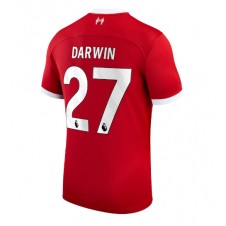 Liverpool Darwin Nunez #27 Hemmatröja 2023-24 Korta ärmar